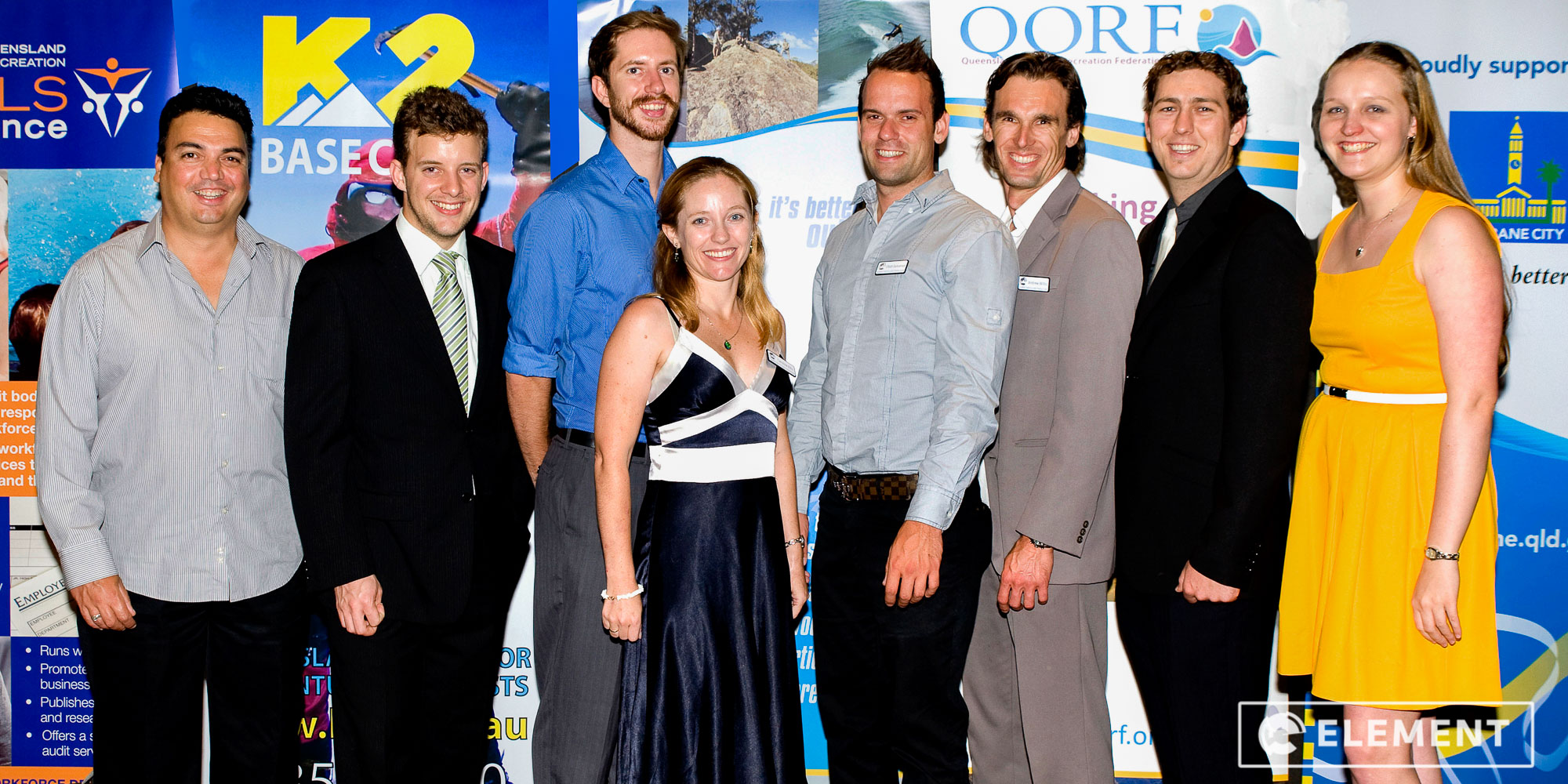 The Element team at QORF Awards evening